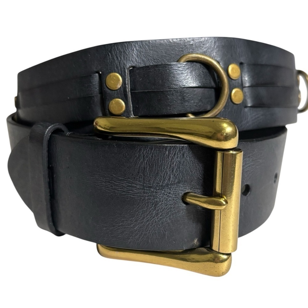 Chaps Ralph Lauren Faux Leather Belt Western Women’s Size Medium